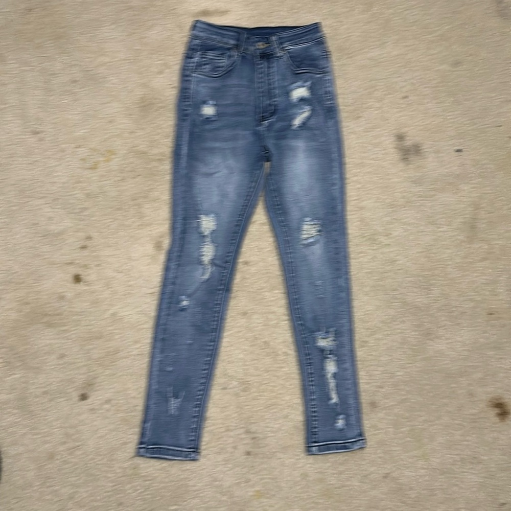 Women’s thin denim leggings